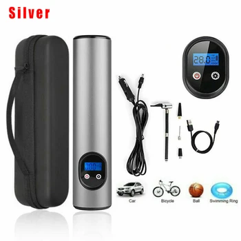

Bike Inflator Portable Air Compressor Mini Tire Pump New Useful Hot Sale