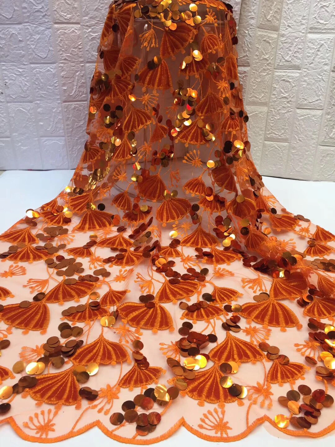 

The Latest Lace Fabric Latest, Velvet Lace Dress African Fabric, Nigerian Lace Fabric ZX3345