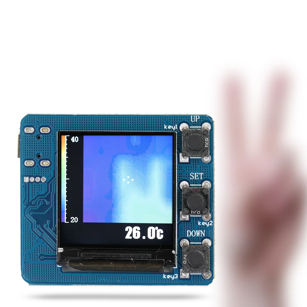 

Mini Portable USB Rechargeable Infrared Thermal Imager Array Temperature Sensor Module AMG8833 8*8 Resolution