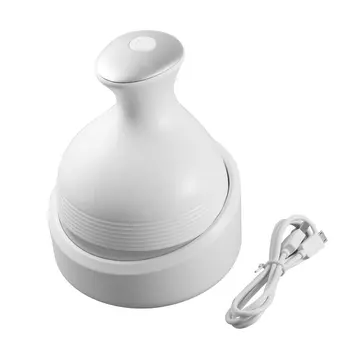 

1 pcs Waterproof Electric Head Massage Wireless Scalp Massager Prevent Hair Loss Promote Hair Growth Tools Vibrating Brain Care