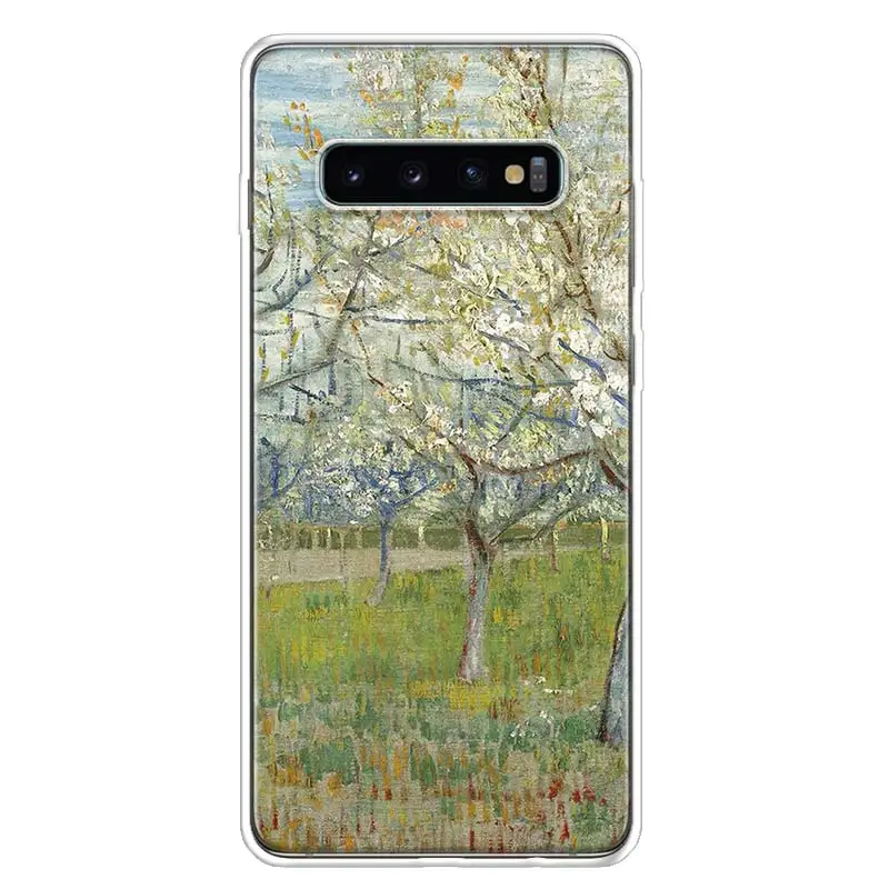Ван Гог масляной живописи чехол для телефона для samsung Galaxy A10 A20E A30 A40 A50 A70 A50S A80 M30S A6 A7 A8 A9 Plus+ Coque