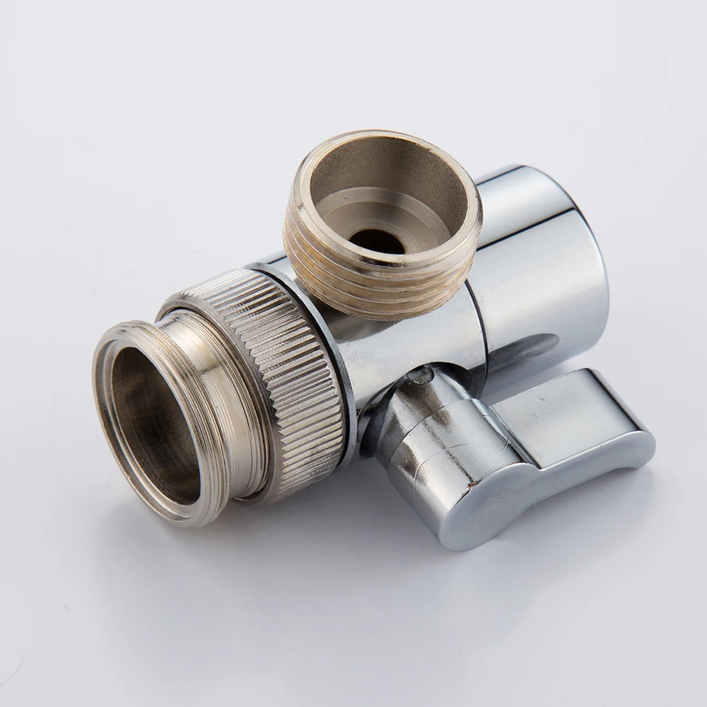 Ciencia Brass Sink Faucet Diverter Valve to Sink Hose Sprayer,Faucet Splitter for Kitchen,Sink Faucet Replacement Part M22 x M24