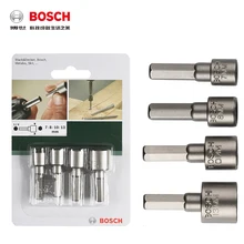 Bosch Hexagonal Socket 7/8/10/13MM Four-piece Original Genuine Socket Deepen and Lengthen Outer Hexagonal Socket Set Wrench