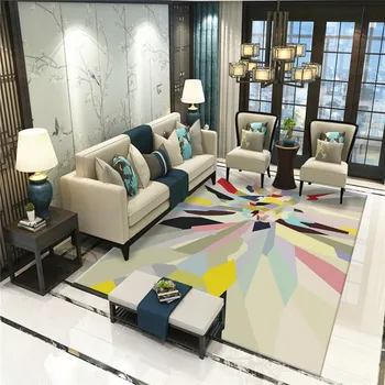 

Modern Style Parlor Sofa Area Rug Anti-slip Kitchen Balcony Mat Custom Doormat Corridor Carpet Large Carpet for Living Room