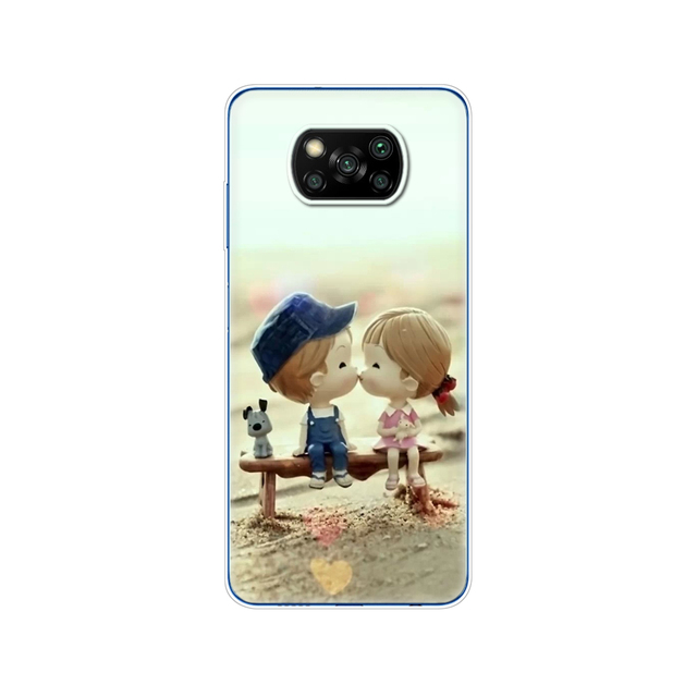 Xiaomi Poco X3 NFC Case Silicon Soft Back For POCO X3 Pro Case TPU Bumper for Poco X 3 PocoX3 NFC 6.67'' Global Phone Cover