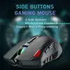 AULA H512 RGB Backlight Gaming Mouse 12 Buttons Programming 5000 DPI Optical USB Wired Mouse with Fire Keys For Laptop Desktop ► Photo 3/6