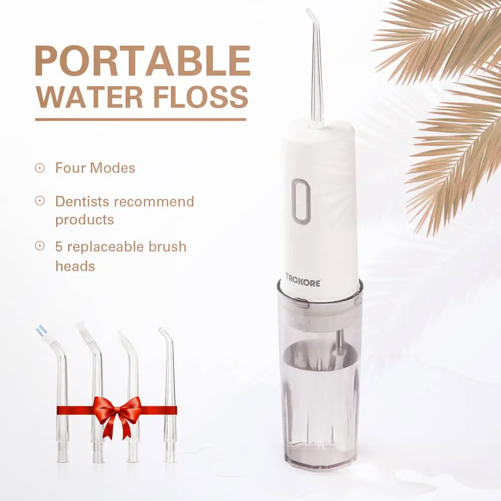 Ирригатор для полости рта USB перезаряжаемая Вода Flosser портативная зубная водная струя 210 мл резервуар для воды Водонепроницаемый очиститель зубов