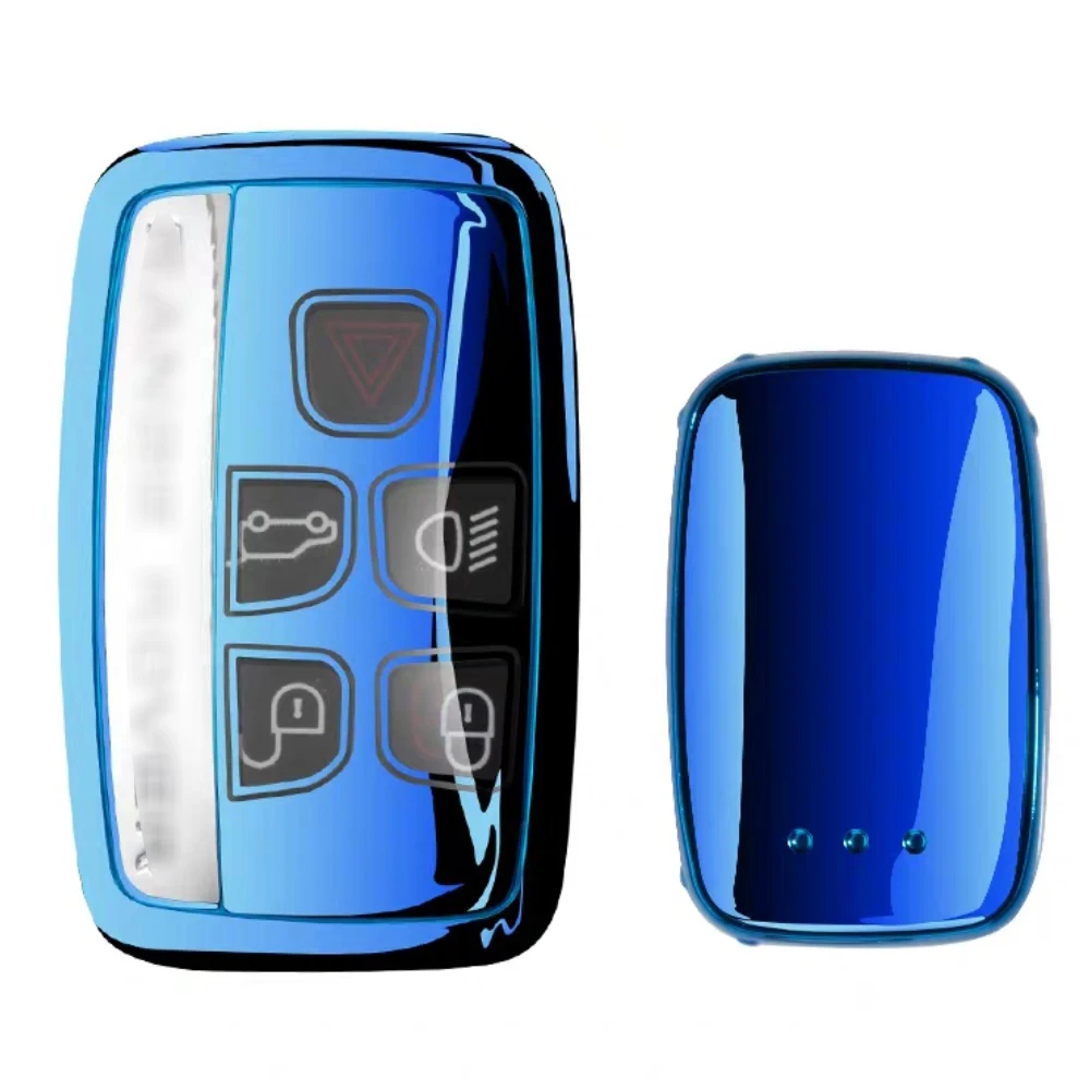 

New TPU Car Key Case Cover For Land Rover A9 Range Rover Sport Evoque Freelander 2 Jaguar XE XJ XJL XF C-X16 V12 Guitar F X Typ