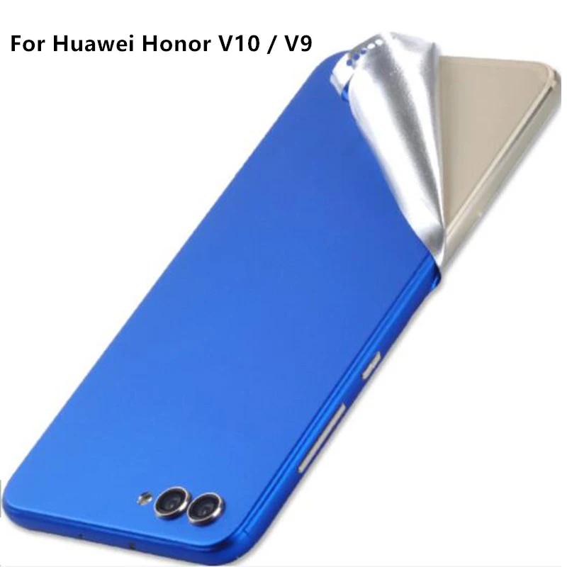 Прочные ПВХ наклейки на телефон для Huawei Honor V10 защитная пленка заднюю панель