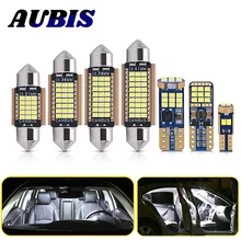 

2X T10 C5W C10W Canbus No Error Festoon 31/36/39/41mm High Bright Car LED Bulbs For Car Interior Reading Lights 12V 6000K White