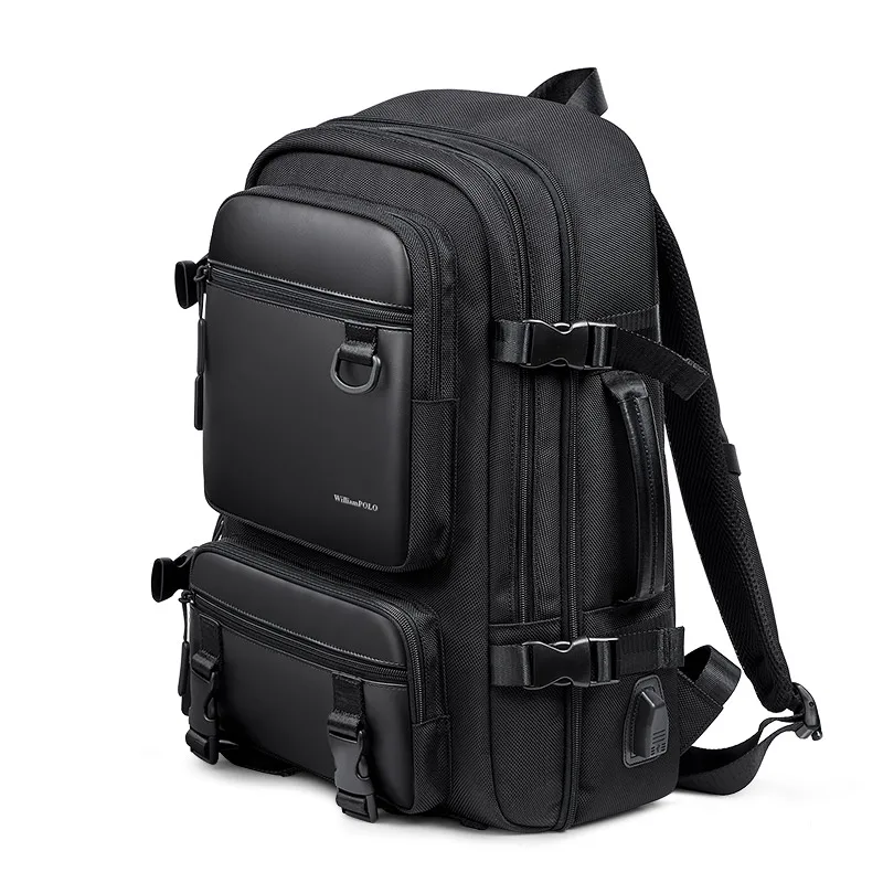 Men's Backpack Waterproof Laptop Back Pack Luxury Male Large Backpack Purse Handbags Business Casual Fashion Black Bag Men 2021