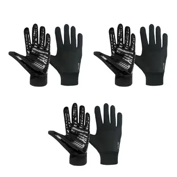 

Men Women Winter Touch Screen Gloves Anti-Slip Palm Silicone Windproof Mittens