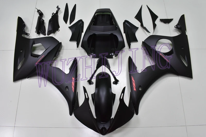 Набор для всего тела YZF R6 2005 тела Наборы YZF R6 2005 материя черный Обтекатели YZF600 R6 2003-2005