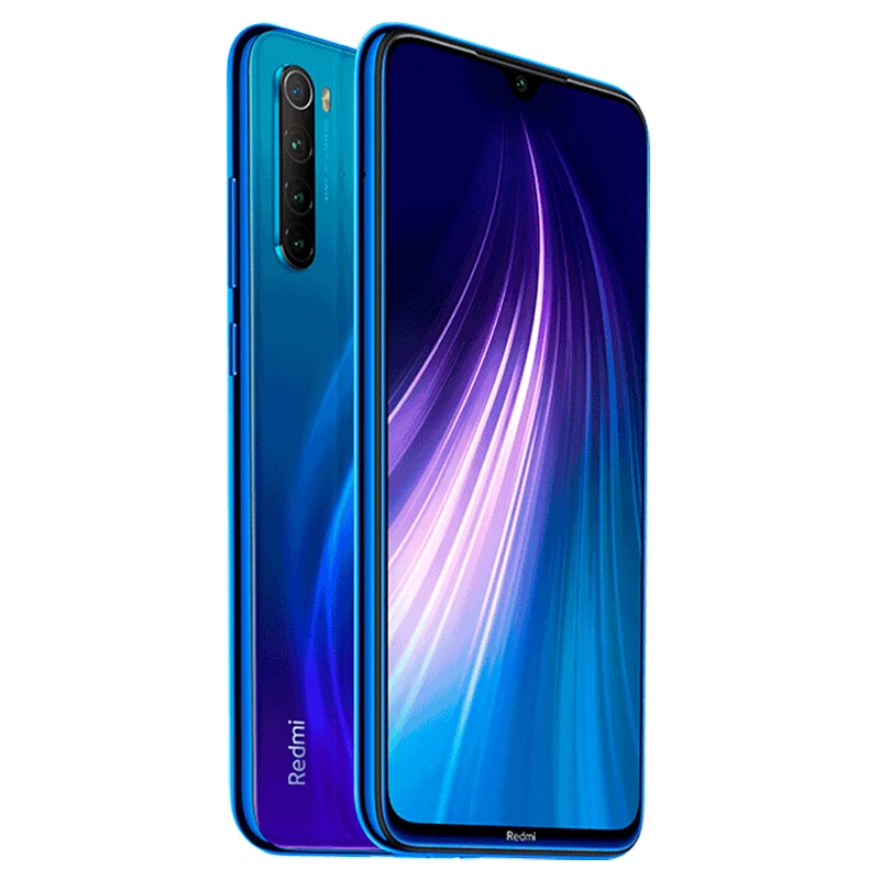 Смартфон Xiaomi Redmi Note 8 с глобальной прошивкой, 4 ГБ, 64 ГБ, Восьмиядерный процессор Snapdragon 665, камера заднего вида 48 МП, экран 6,3 дюйма, 4000 мАч
