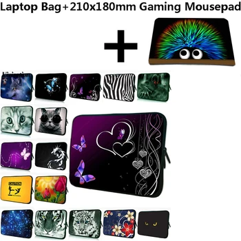 

Universal Hot Tablet 10 Case Women Girls Stylish Netbook Bag For Asus/iPad/Huawei/Xiaomi 10.1" 10.2" 9.7 Case+210x180mm Mousepad