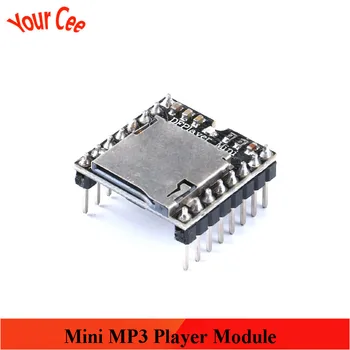 

DFPlayer Mini MP3 Player Module MP3 Voice Decode Board Supporting TF Card U-Disk IO/Serial Port/AD For Arduino DIY Kit