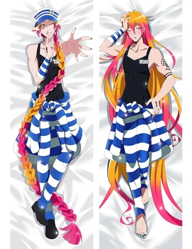 

Detentionhouse Nanbaka Body Pillow Cover Case Cool Boy Pillowcases Peach Skin 2 Way Throw Otaku Pillow case