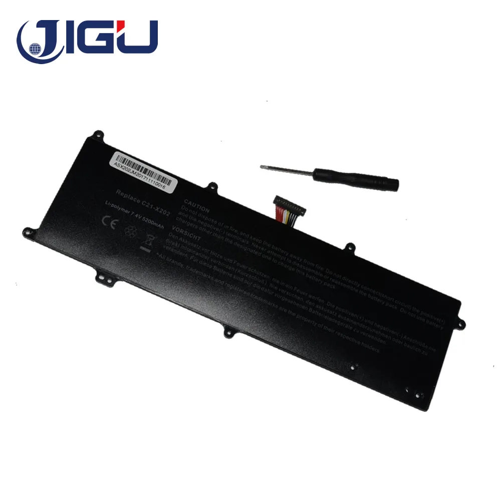 Аккумулятор для ноутбука JIGU Asus VivoBook S200 S200E-CT209H S200E-CT182HC21-X202 S200E X202 X202E X201 X201E C21X202 |