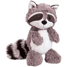 Jouet en peluche raton laveur gris 25cm 35cm 55cm, jolis animaux en peluche doux, oreiller poupée pour filles, cadeau d'anniversaire pour enfants