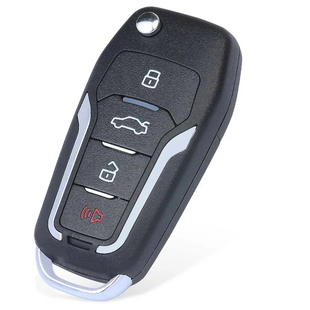KEYECU UPGRADED FLIP REMOTE CAR KEY FOB 315/433MHZ 4D62 CHIP 3 BUTTON FOR SUBARU OUTBACK LIBERTY IMPREZA WRX FORESTER 2003-2009