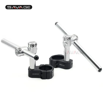 

Performance Stunt Clip Ons Handlebars For KAWASAKI ZX-6R 2003-2020 19 Motorcycle Adjustable Shift Handle Bar 50mm Fork Tube ZX6R