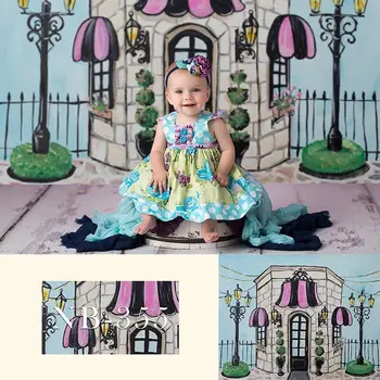 

Vinyl Photography Backdrops Newborn Boy or Girl Bokeh Photographic Background Baby Shower Decorations Photocall Background Props