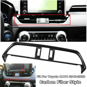 

Carbon Fiber Air Vent Trim For Toyota Rav4 2019-2020 Parts Interior Inner