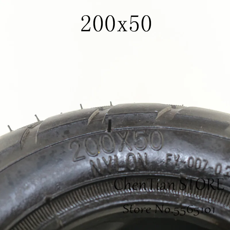 1 шт. подвижный скутер инвалидная коляска шины 200x50(8x2) твердые/заполненные пеной 200x50 для Razor E100 E125 E200 скутер Vapo