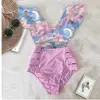 2022 Print Swimwear Women High Waist Bikini Ruffle Swimsuit Push Up Bikinis Set Bathing Suit Beach wear Summer Biquini Female ► Photo 2/5