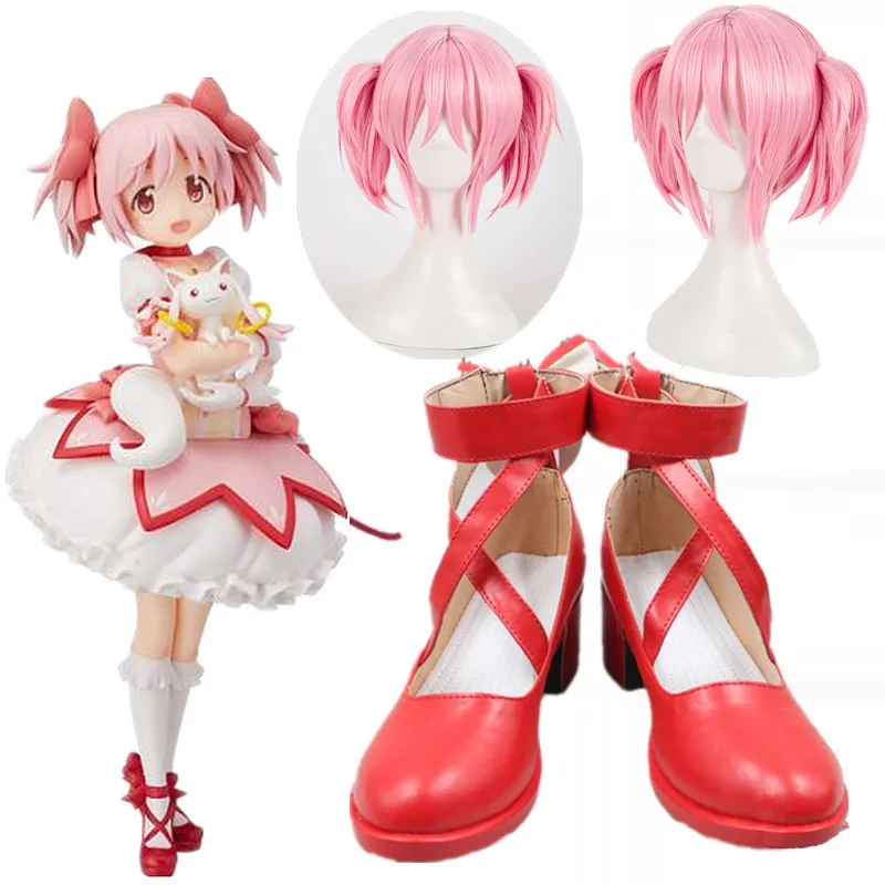 Обувь для косплея Puella Magi Madoka Magica обувь в японском стиле аниме Лолита женские