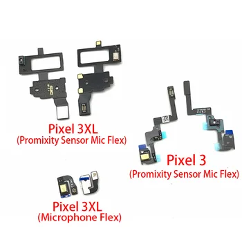 

New Promixity Light Touch Sensor Flex Cable For Google Pixel 3 3XL Mic Microphone Flex Cable