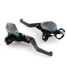 Мотоциклетный левый и правый Тормозной насос с ЧПУ гидравлический тормоз сцепления ручной тормоз рычаг мотоцикл модификация части Аксессуары