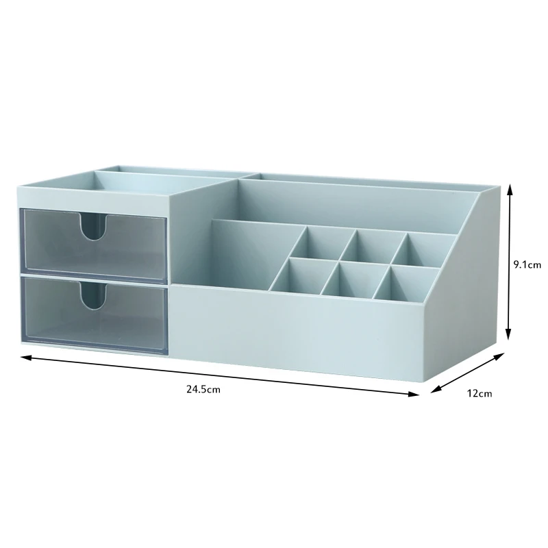 1pc Multifunctional Makeup Organizer For Cosmetic Large Capacity Cosmetic Storage Box Organizer Desktop Jewelry Nail Polish Hot