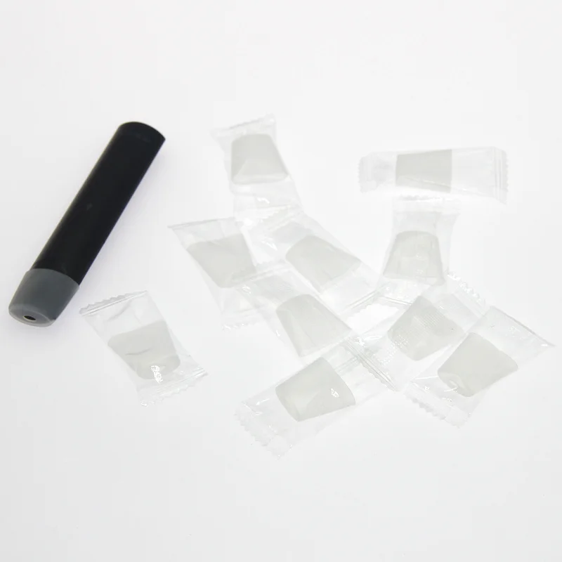 

100pcs Disposable Clean Silicon Test Drip Tip Cap Dustproof Anti Scald for MOTI PHIX VTV NRX RELX Vape E-Cigarette Accessories