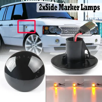 

2Pcs Led Side Marker Dynamic Led Sequential Turn Signals Side Lamp Flowing Panel Led Light for Land Rover Range Rover L322 02-12