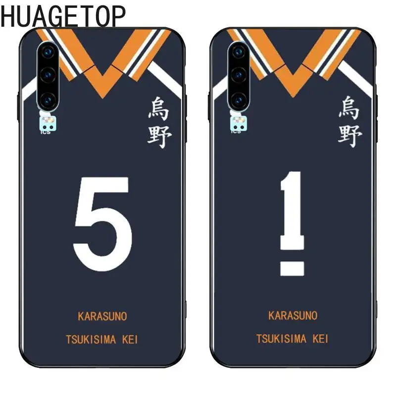 Haikyuu team uniform чехол для телефона Huawei Honor 30 20 10 9 8 8x 8c v30 Lite view pro|Бамперы| |