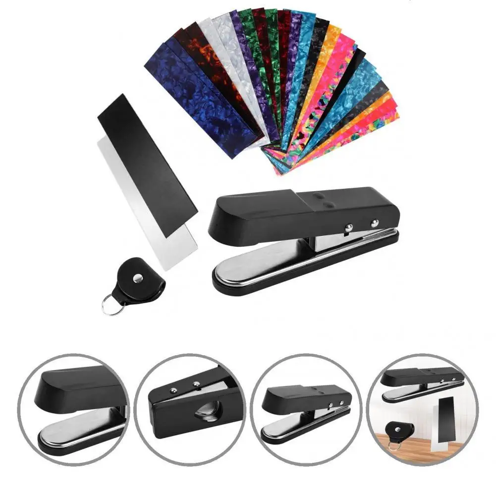 Guitar Pick Maker Puncher Parti Musicali Guitar Pick Cutter Punch Struttura Robusta In Metallo Pratico Strumento Premium Pick Maker