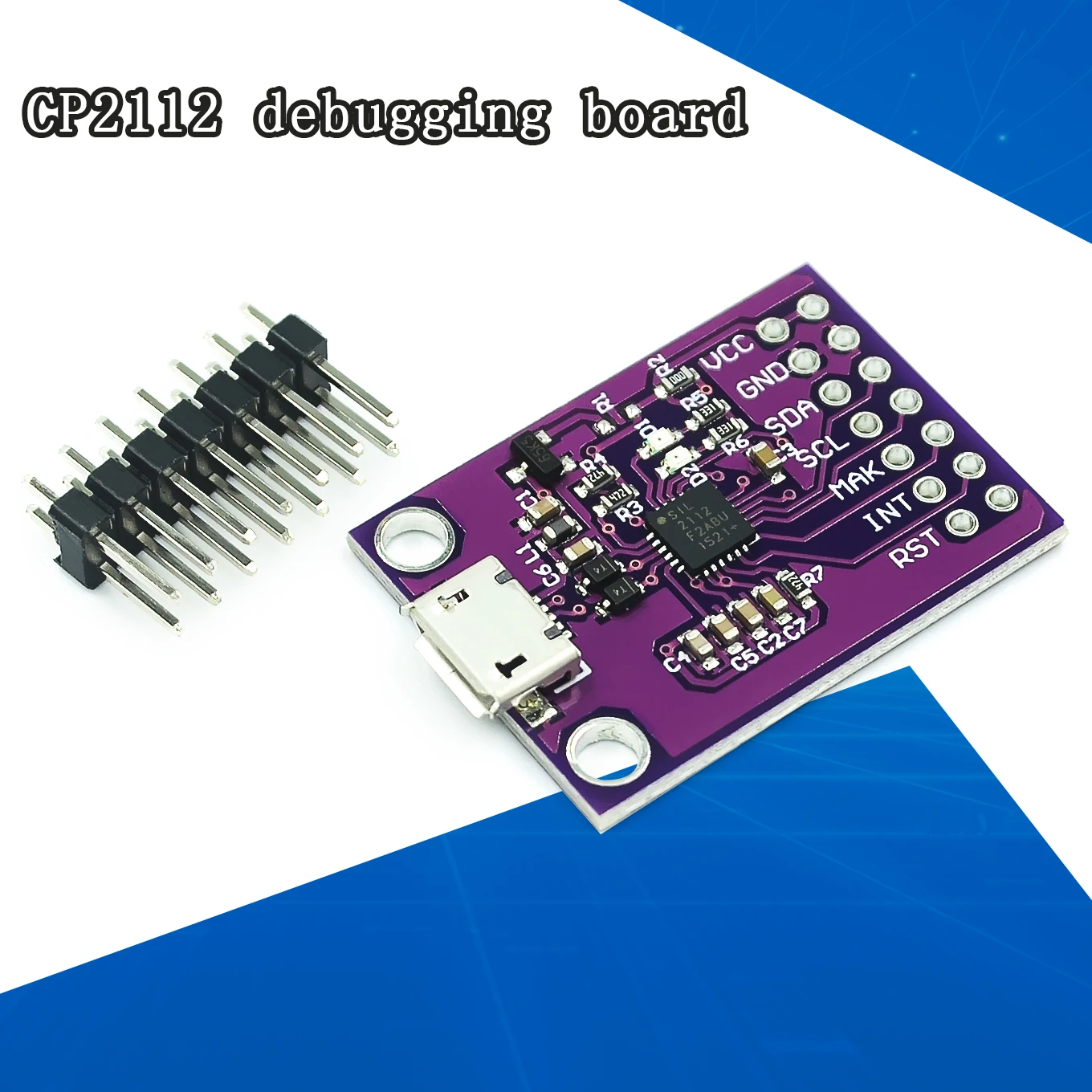 CP2112 плата отладки USB к igc коммуникационный модуль | Электронные компоненты и