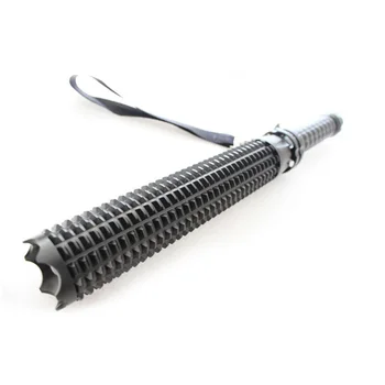 

Self Defense Tactical Stick LED Flashlight Waterproof Super Bright Baton Aluminium Alloy Torch For Emergency Defense