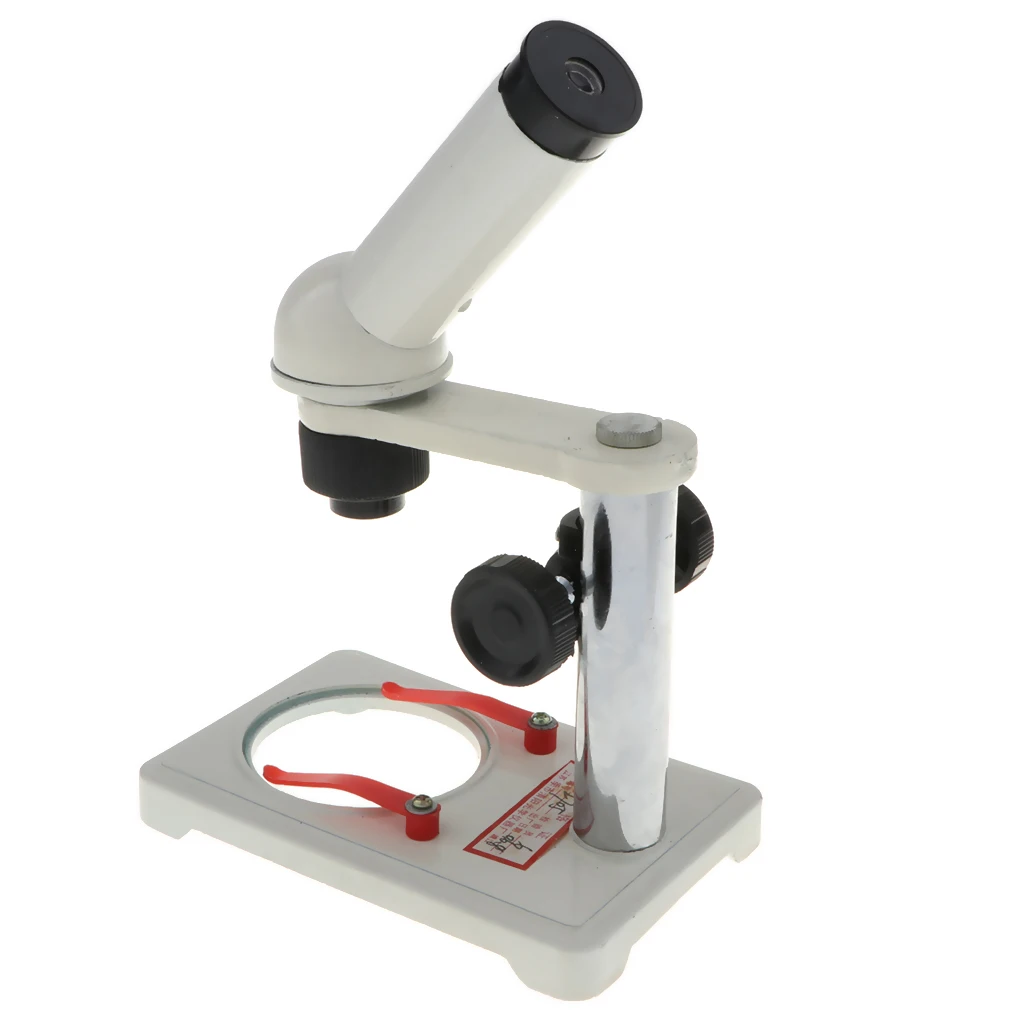 

20X Magnification Monocular Microscope Science Kit for Kids, Early Science Educational Toy, School / Lab Supplies