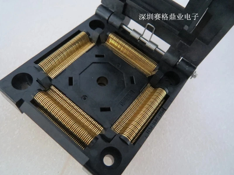 US $123.75 Original WELLS IC Test Seat IC51176415055 Burning Programm QFP176 TQFP176 Socket Adapte