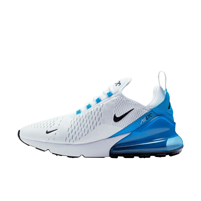 AH8050-110 Оригинальные подлинные мужские кроссовки для бега от Nike Air Max 270, дышащая удобная дизайнерская обувь для занятий спортом на открытом воздухе, новая AH8050-100 - Цвет: AH8050-110
