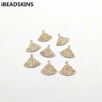 

New arrival! 16x19mm 100pcs sector shape Copper Charm/Connectors for Earrings parts,Accessories,hand Made Jewelry DIY