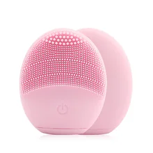 Электрический очищающий прибор для лица, Очищающий сужение пор, вибрация, водонепроницаемая щетка для умывания лица