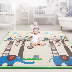 XPE – tapis de jeu pliant pour bébé, 200x180cm, tapis de développement pour la chambre de bébé 