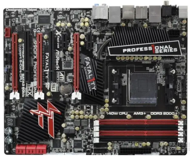 Для ASRock Fatal1ty 990FX Профессиональный оригинальный б/у настольный компьютер для AMD