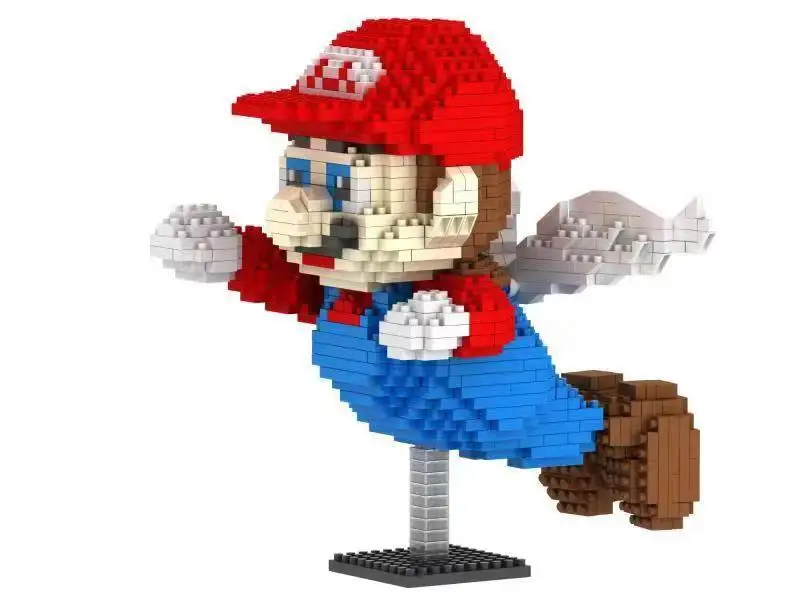 

YZ 1012pcs Mario Building Blocks Assemblage Toys Luigi Plastic Building Bricks Children Toys Christmas Gifts for Kids 66529