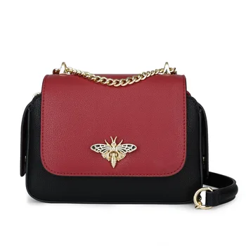 

Chain bag women genuine leather shoulder bag High-end josephamani brand messenger bag New bolsa feminina Little bee
