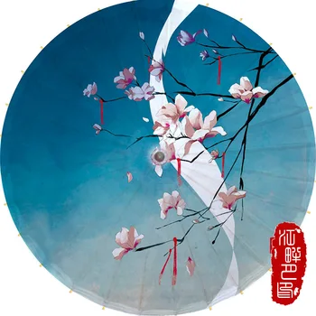 

Delicat Women Umbrella Japanese Cherry Blossoms Ancient Dance Umbrella Decorative Umbrella Chinese Style Oil Paper Umbrella