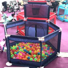 Детская игровая ограда с морским мячом, забор для малышей, безопасная защитная решетка, детский подарок